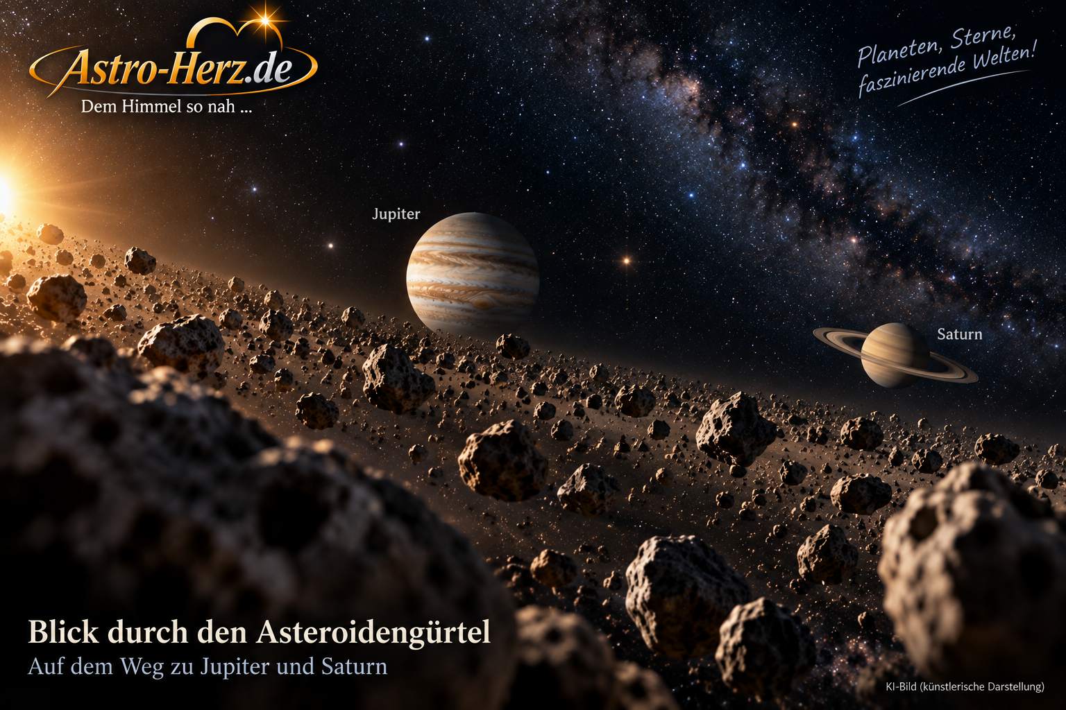 asteroidengürtel jupiter saturn