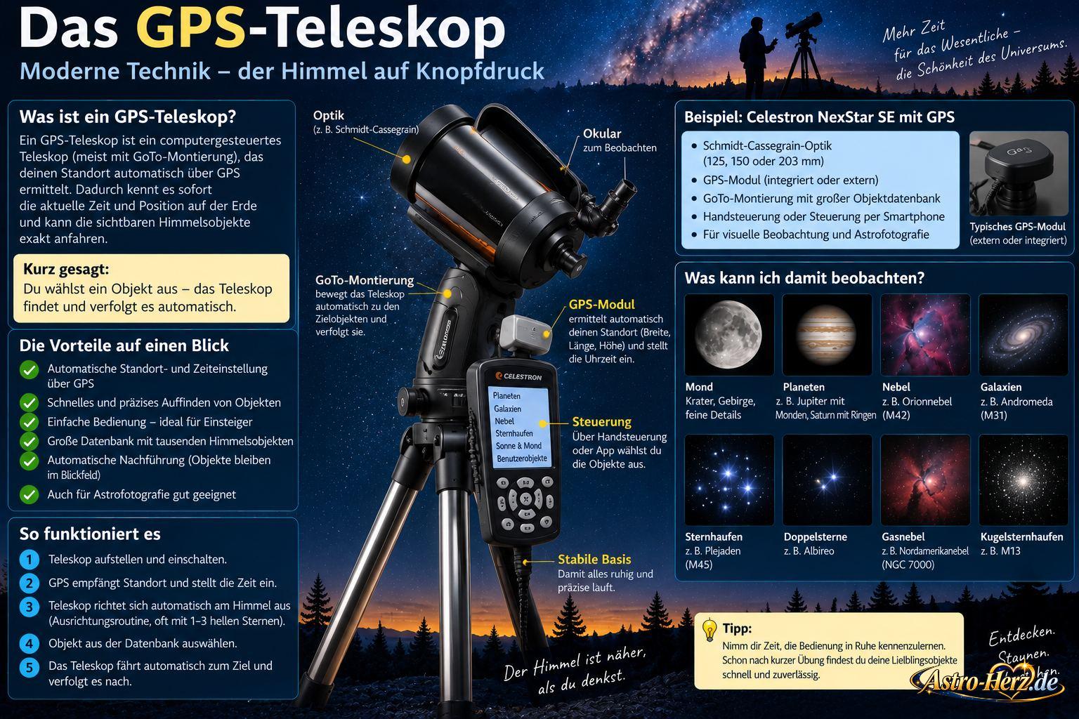 gps handy ausrichtung